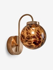 Brown Freya Rechargeable Wireless Wall Light - Image 3 of 6
