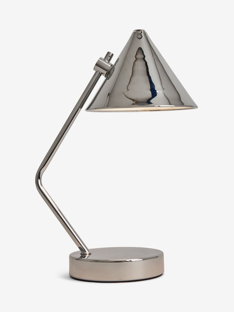 Chrome Neo Rechargeable Table Lamp or Wall Light - Image 1 of 10 Chrome Neo Rechargeable Table Lamp or Wall Light - Image 1 of 10