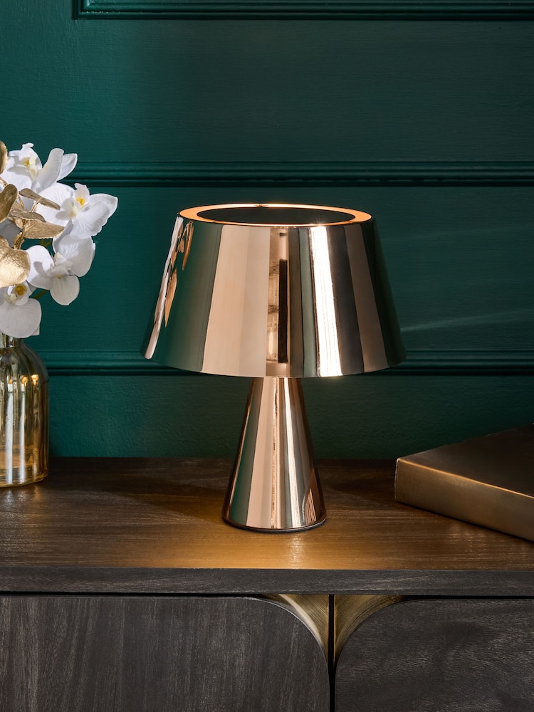 Gold Shard Rechargeable Table Lamp - Image 1 of 8