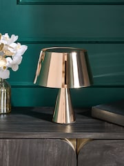 Gold Shard Rechargeable Table Lamp - Image 2 of 8