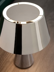 Chrome Shard Rechargeable Table Lamp - Image 3 of 9