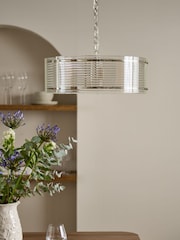 Chrome Carlton 4 Light Chandelier Fitting Ceiling Light - Image 2 of 3