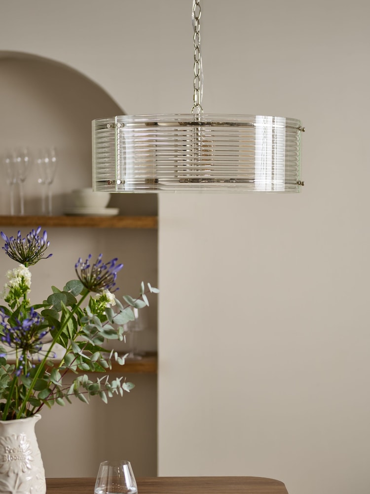 Chrome Carlton 4 Light Chandelier Fitting Ceiling Light - Image 2 of 5 Chrome Carlton 4 Light Chandelier Fitting Ceiling Light - Image 2 of 5