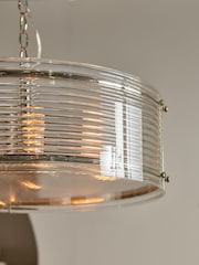 Chrome Carlton 4 Light Chandelier Fitting Ceiling Light - Image 3 of 3