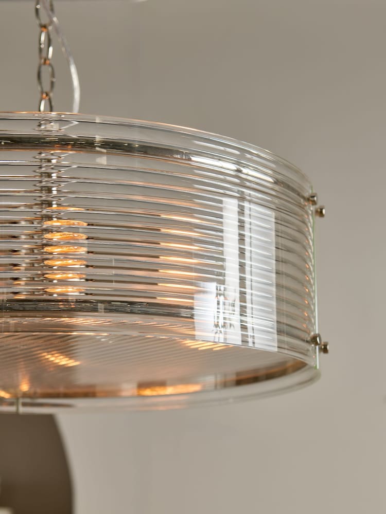 Chrome Carlton 4 Light Chandelier Fitting Ceiling Light - Image 3 of 3