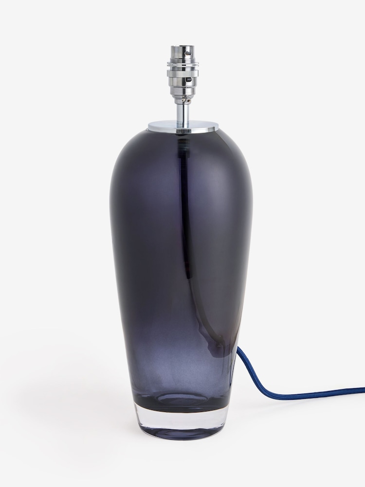 Navy Blue Roma Table Lamp Base - Image 1 of 6 Navy Blue Roma Table Lamp Base - Image 1 of 6