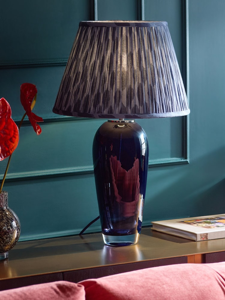 Navy Blue Roma Table Lamp Base - Image 2 of 6