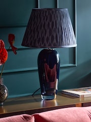 Navy Blue Roma Table Lamp Base - Image 3 of 6