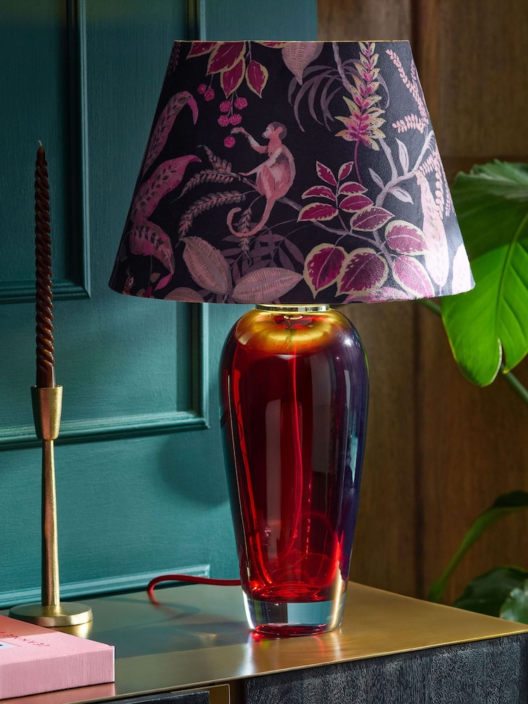 Red Roma Table Lamp Base - Image 2 of 6 Red Roma Table Lamp Base - Image 2 of 6