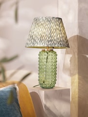 Green Ezra Table Lamp Base - Image 2 of 6