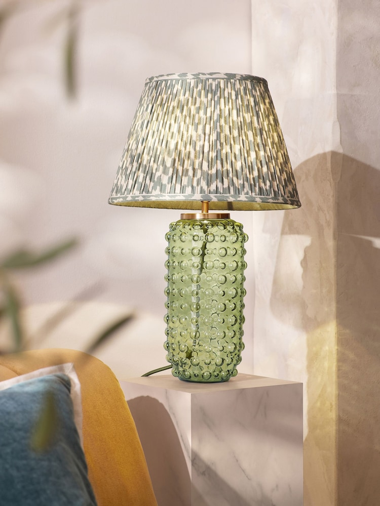 Green Ezra Table Lamp Base - Image 2 of 6