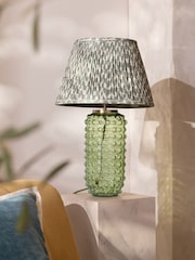 Green Ezra Table Lamp Base - Image 3 of 6