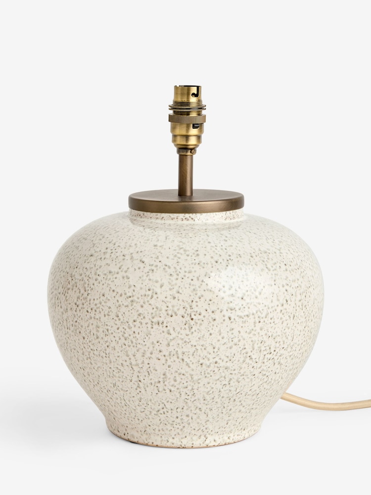 Grey Hartland Table Lamp Base - Image 1 of 5 Grey Hartland Table Lamp Base - Image 1 of 5