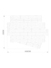 Clear Monaco Easy Fit Pendant Light Shade - Image 5 of 5