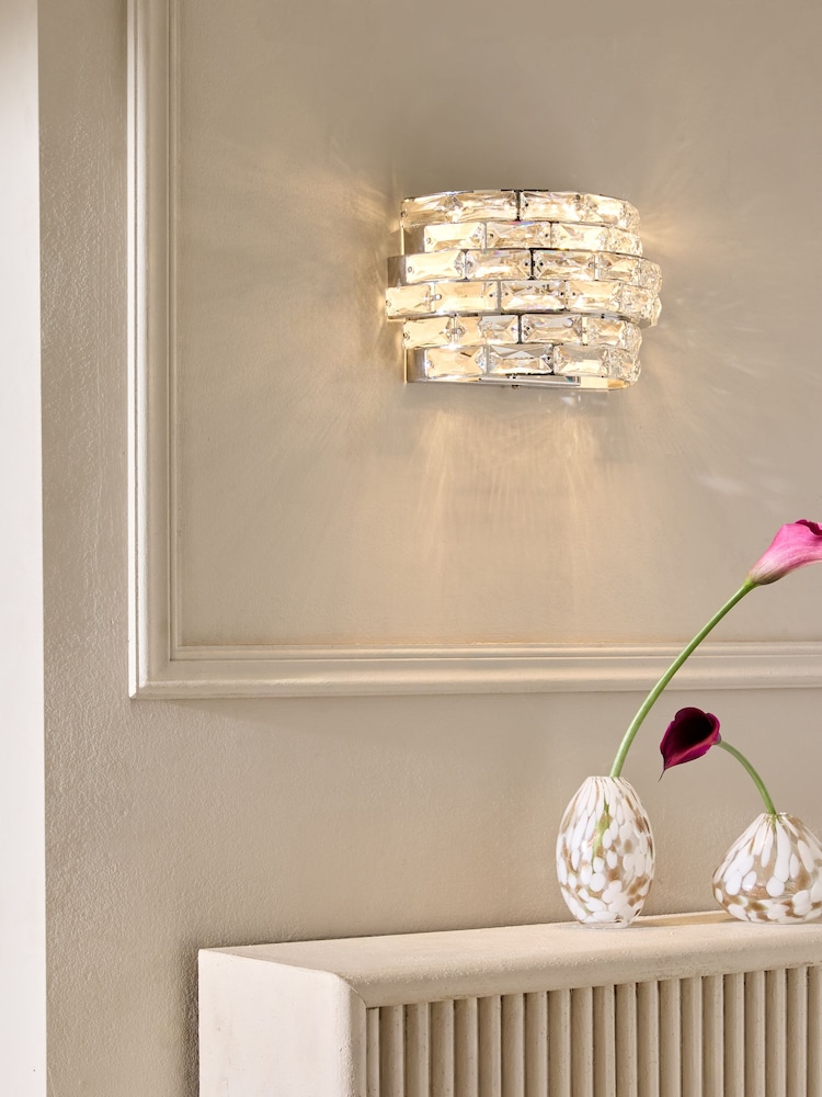 Chrome Monaco Wall Light - Image 2 of 5 Chrome Monaco Wall Light - Image 2 of 5