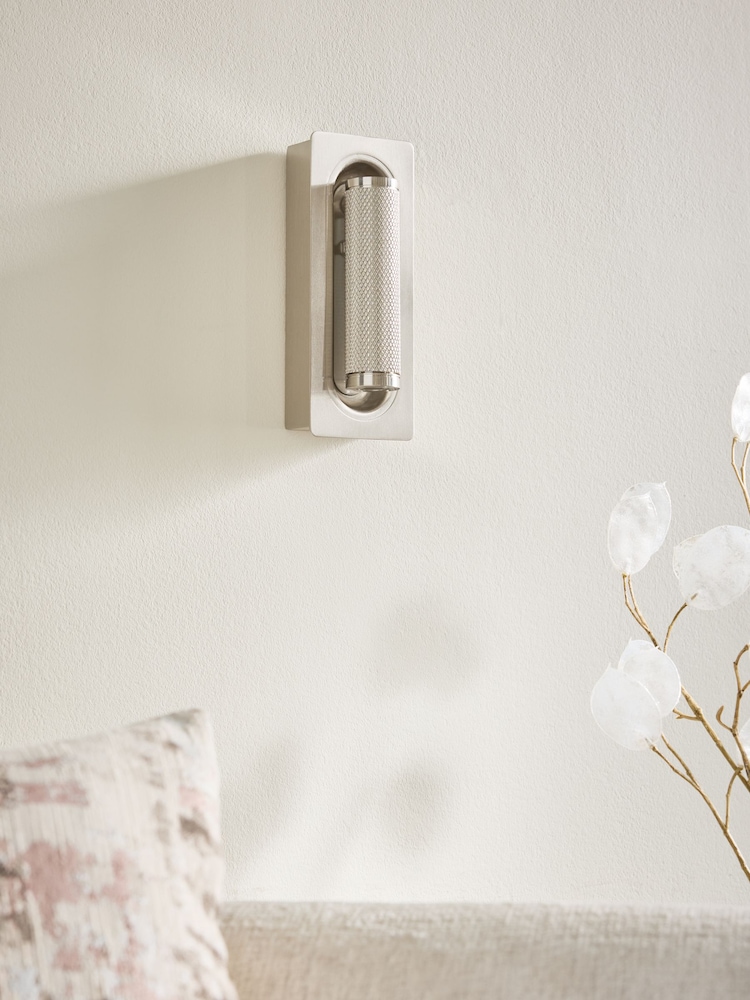 Chrome Denver Rechargeable Wall Light - Image 2 of 5
