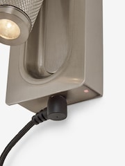Chrome Denver Rechargeable Wall Light - Image 5 of 5