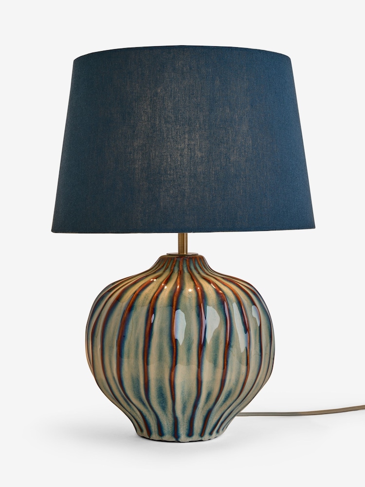 Grey Thetford Table Lamp - Image 1 of 1 Grey Thetford Table Lamp - Image 1 of 1