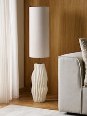 Ivory Halden Floor Lamp - Image 2 of 5