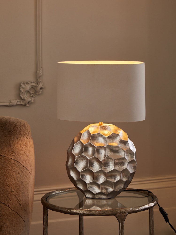 Chrome Keira Table Lamp - Image 1 of 5