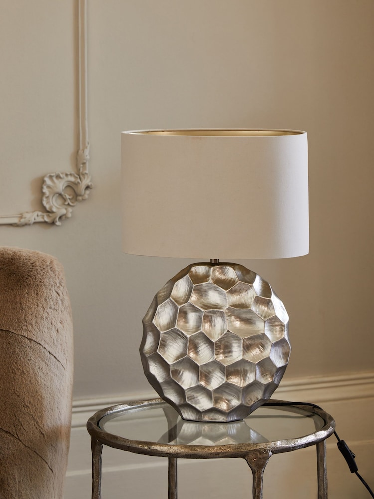 Chrome Keira Table Lamp - Image 2 of 5