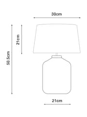 Ivory Hemingway Table Lamp Base - Image 4 of 6