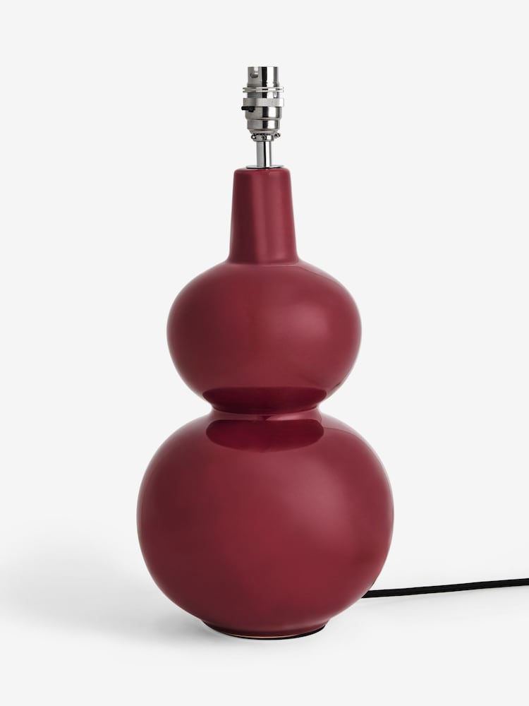 Red Filton Table Lamp Base - Image 1 of 6 Red Filton Table Lamp Base - Image 1 of 6