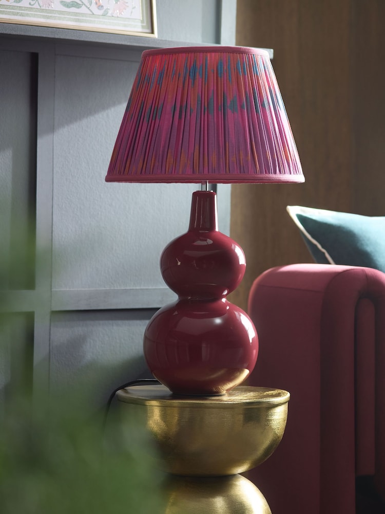 Red Filton Table Lamp Base - Image 2 of 6