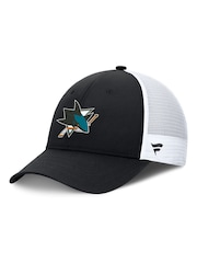 Fanatics NHL San Jose Sharks Authentic Pro Rink Structured Adjustable Snapback Black Hat - Image 1 of 3