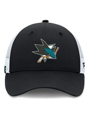 Fanatics NHL San Jose Sharks Authentic Pro Rink Structured Adjustable Snapback Black Hat - Image 3 of 3