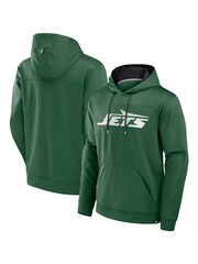 Fanatics Green NFL New York Jets Defender Dot Faded Primary Fleece Hoodie - Image 2 of 3