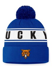 Fanatics Blue College Kentucky Wildcats Winter Cuffed Pom Knit Hat - Image 2 of 2