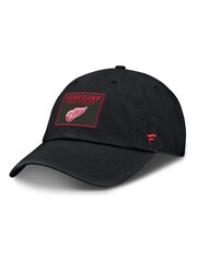 Fanatics NHL Detroit Wings Authentic Pro Rink Prime Unstructured Adjustable 100% Cotton Black Cap - Image 1 of 3