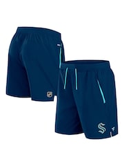 Fanatics Blue NHL Seattle Kraken Authentic Pro Rink Performance Shorts - Image 1 of 3