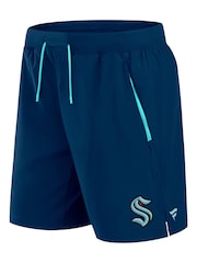 Fanatics Blue NHL Seattle Kraken Authentic Pro Rink Performance Shorts - Image 2 of 3
