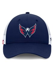 Fanatics Blue NHL Washington Capitals Authentic Pro Rink Structured Adjustable Snapback Hat - Image 3 of 3