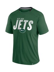 Fanatics Green NFL New York Jets Defender Fade Dot Slant T-Shirt - Image 2 of 3