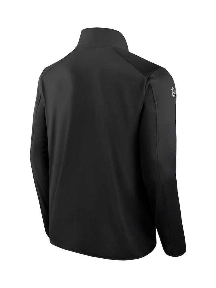 Fanatics NHL Anaheim Ducks Authentic Pro Rink Full-Zip Fleece Black Jacket - Image 3 of 3