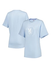 Fanatics Grey Chelsea Lion Circle 100% Cotton T-Shirt - Image 1 of 2