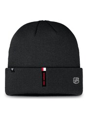 Fanatics NHL Detroit Red Wings Authentic Pro Rink Prime Cuffed Black Winter Beanie - Image 2 of 2