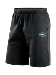 Fanatics NFL New York Jets Primary Logo Graphic Fleece Black Shorts - Image 2 of 3