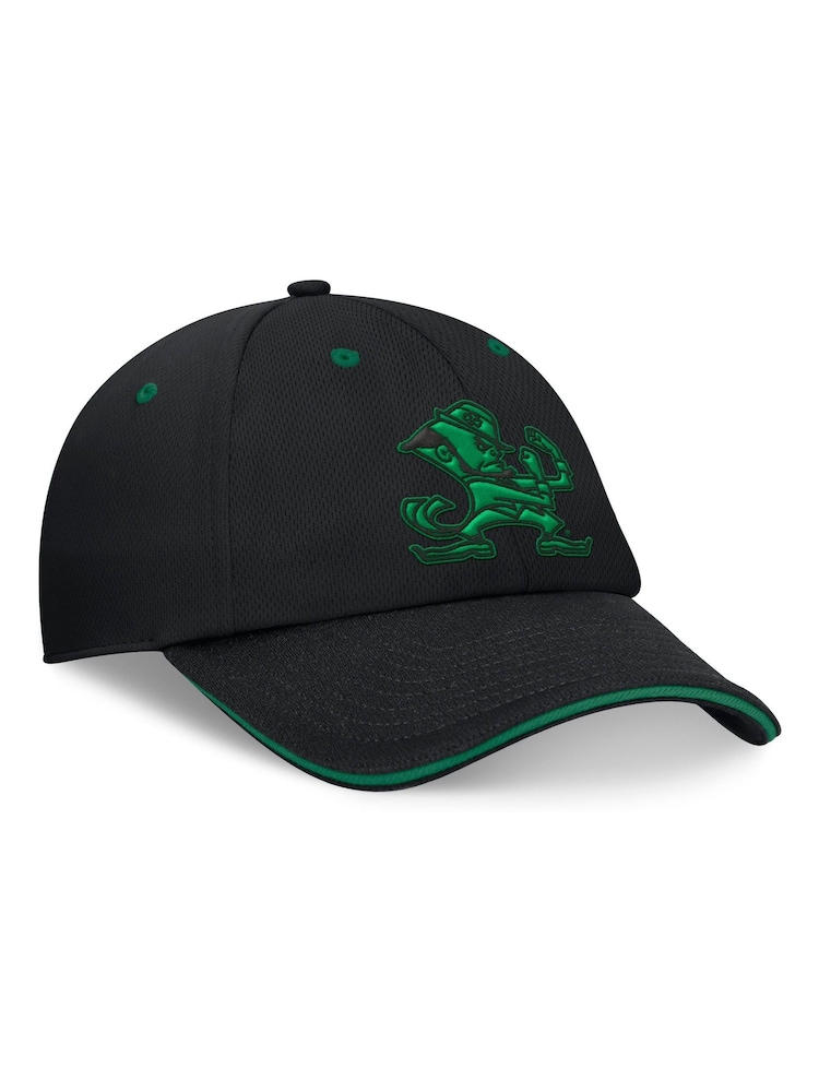 Fanatics Green College Notre Dame Fighting Irish Unstructured Quick Release Adjustable Cap - Image 2 of 3