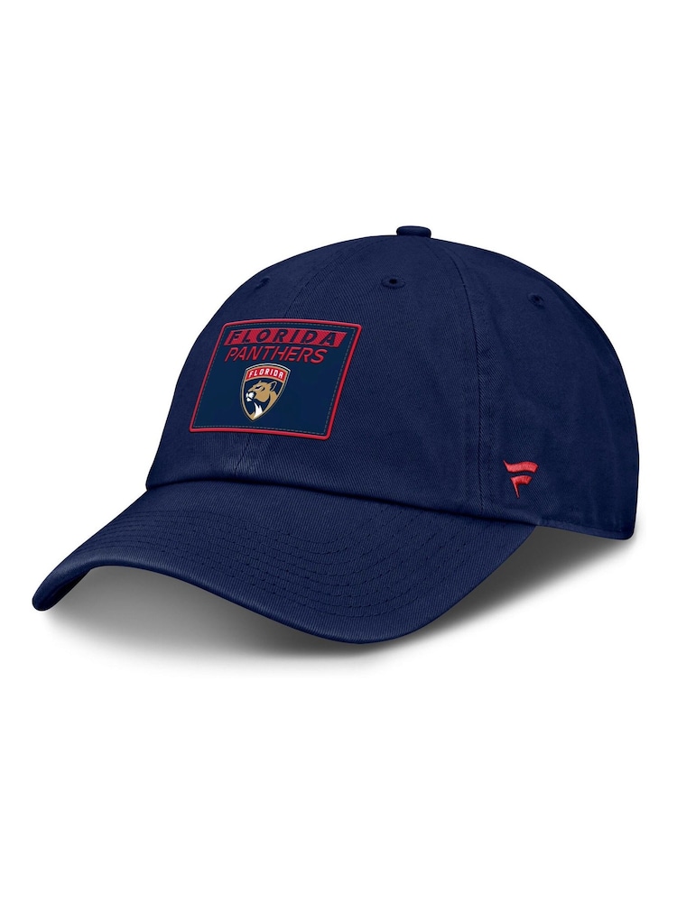 Fanatics Blue NHL Florida Panthers Authentic Pro Rink Prime Unstructured Adjustable 100% Cotton Cap - Image 1 of 3