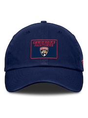 Fanatics Blue NHL Florida Panthers Authentic Pro Rink Prime Unstructured Adjustable 100% Cotton Cap - Image 3 of 3