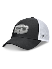 Fanatics MLB Chicago Sox Unstructured Meshback Snapback 100% Cotton Balck Hat - Image 1 of 3