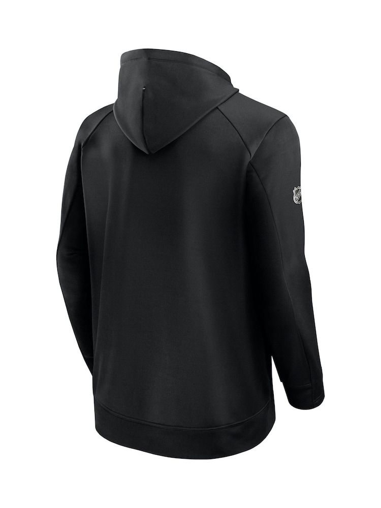 Fanatics NHL Los Angeles Kings Authentic Pro Rink Poly Fleece Pullover Black Hoodie - Image 3 of 3