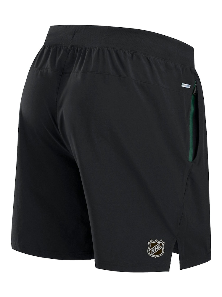 Fanatics NHL Minnesota Wild Authentic Pro Rink Performance Black Shorts - Image 3 of 3