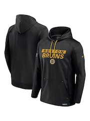 Fanatics NHL Boston Bruins Authentic Pro Rink Poly Fleece Pullover Black Hoodie - Image 1 of 3