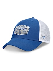 Fanatics Blue MLB Los Angeles Dodgers Unstructured Meshback Snapback 100% Cotton Hat - Image 1 of 3