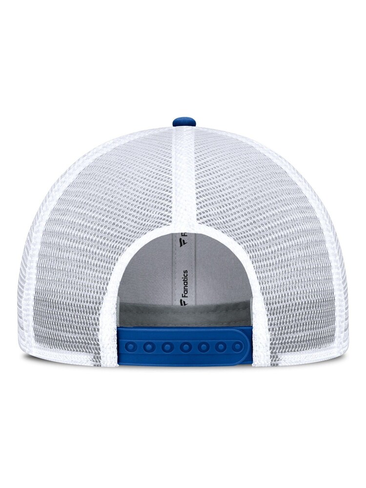 Fanatics Blue MLB Los Angeles Dodgers Unstructured Meshback Snapback 100% Cotton Hat - Image 3 of 3